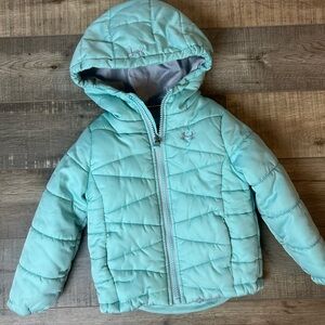 Under Armour Gray and Teal ColdGear Jacket